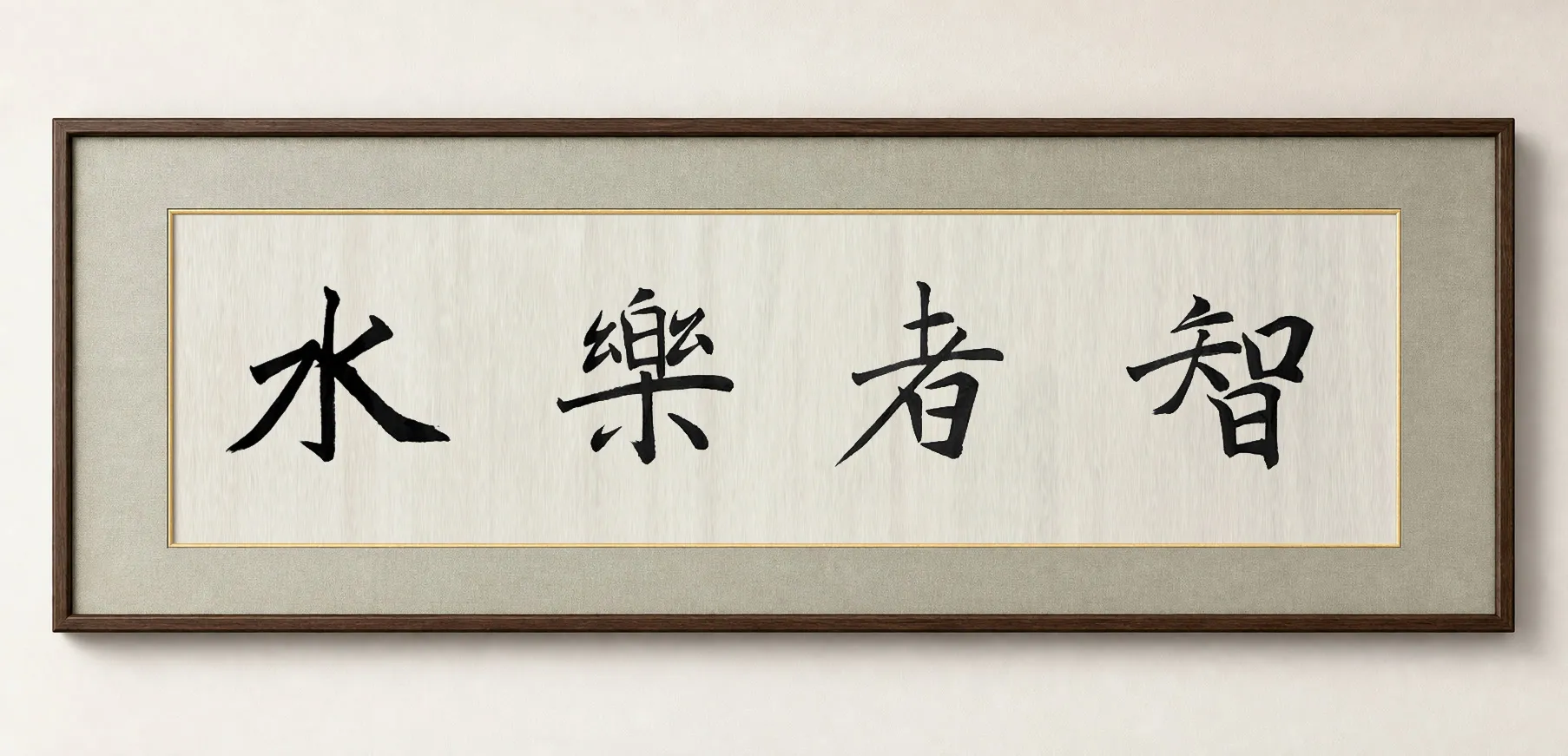 智者乐水