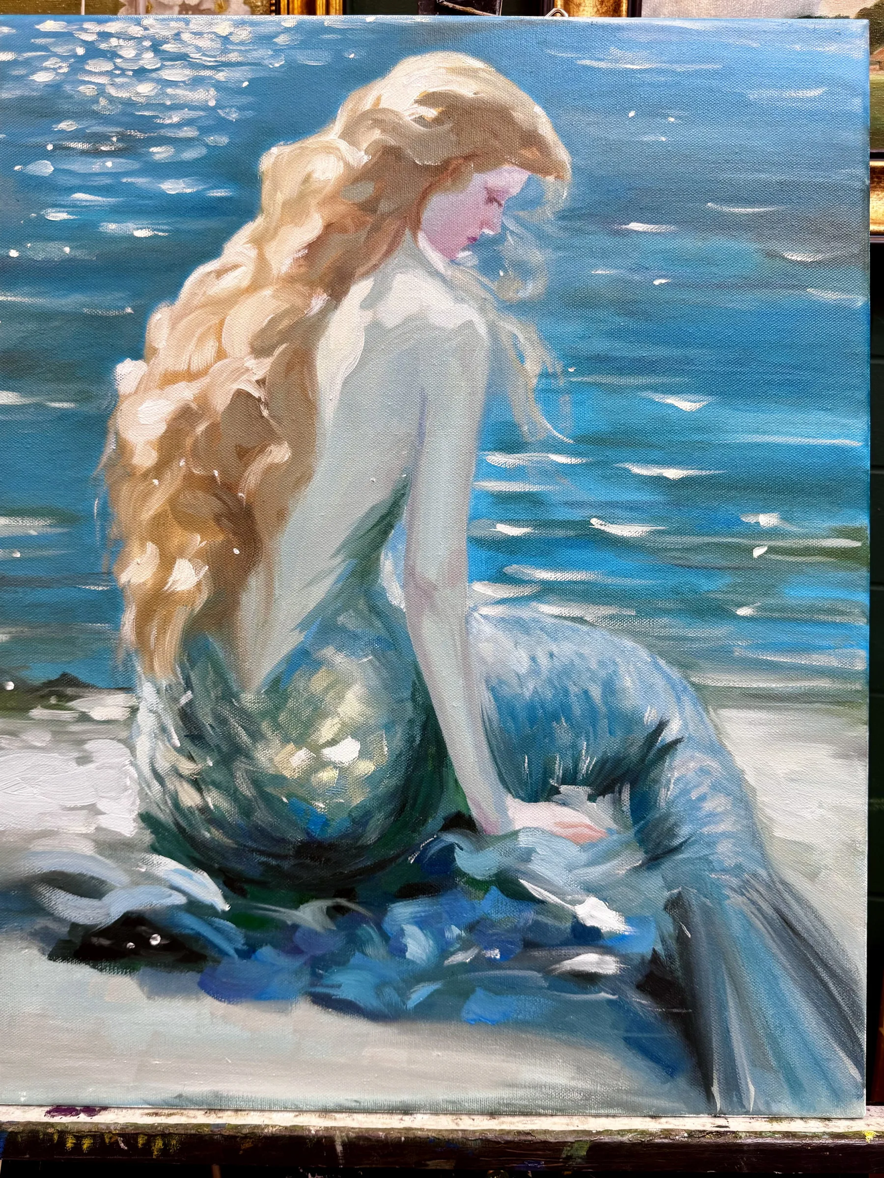 海边美人鱼